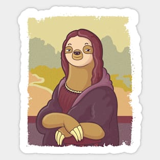 Sloth Lisa Sticker